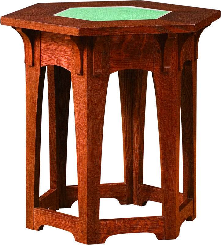 Stickley Gus Tile Top Tabouret  89-546