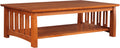 Stickley Highlands Cocktail table with a shelf. In cherry wood or oak. 