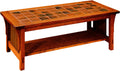 Stickley Mission Tile Top Coffee Table