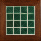 Stickley Tile Top Square End Table 89/91-1613