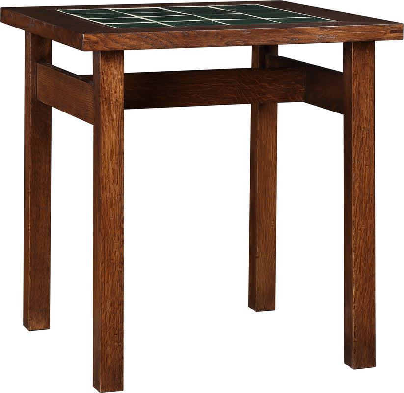 Stickley Tile Top Square End Table 89/91-1613