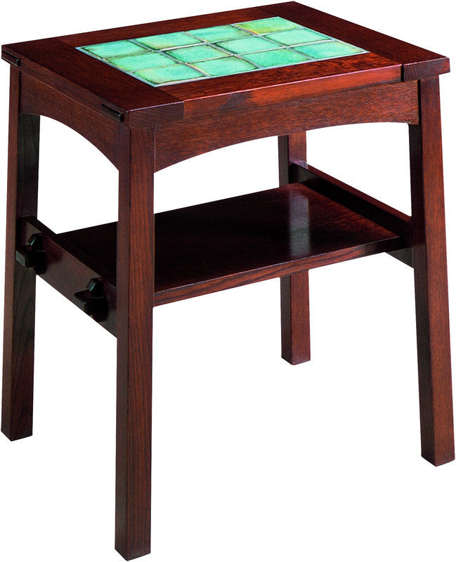 Stickley Tile Top End Table