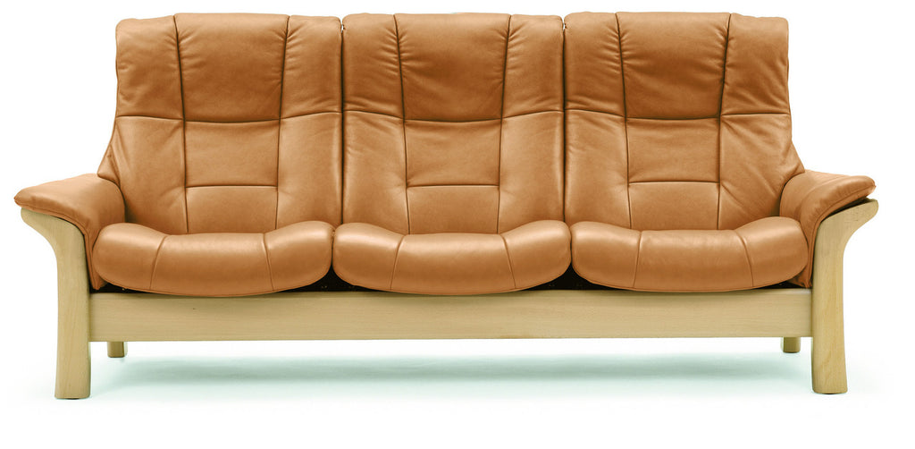 Buckingham 3-Seat High Back Sofa by Stressless