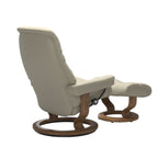 Stressless Sunrise Classic Chair and Ottoman