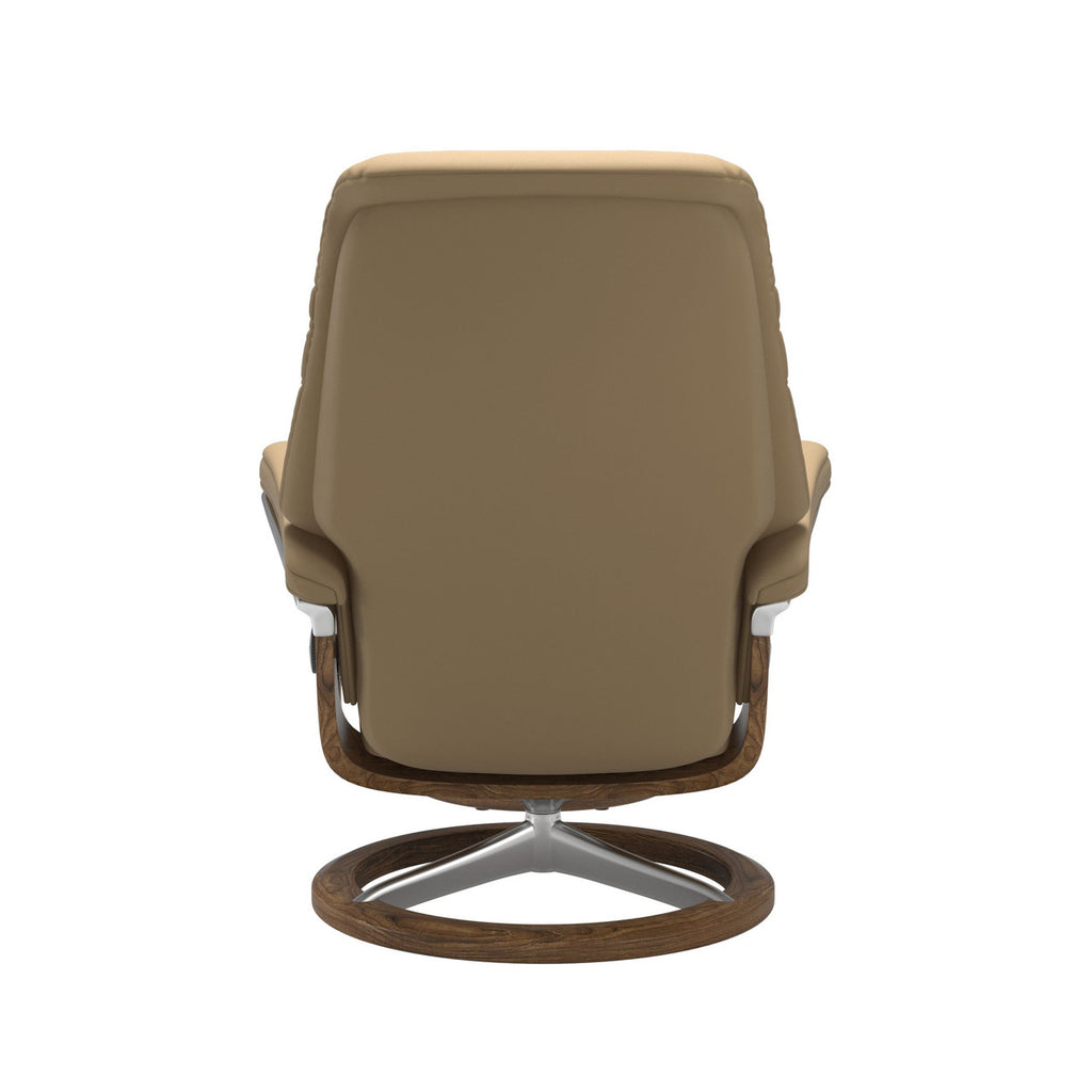 Stressless Sunrise Signature Base Chair and Ottoman