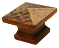 T10 Antique Copper Sq Knob