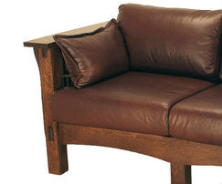 American Mission Spindle Loveseat