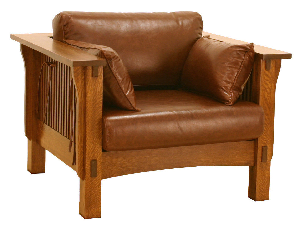 American Mission Spindle Sofa Chair