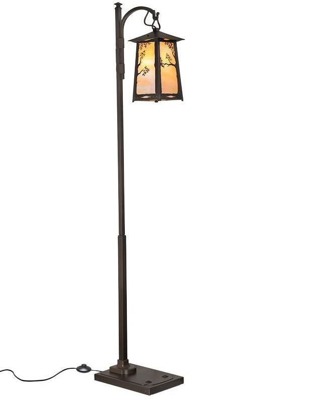 Baldwin Tree Filigree Hook Arm Floor Lamp