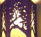 Rectangular Sconce - Tree Design by James Mattson