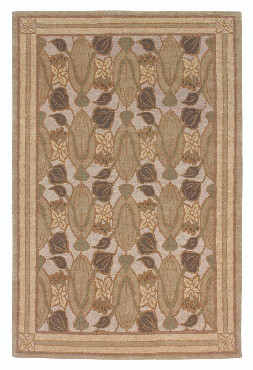 Craftsman Tulips Buttercream Rug