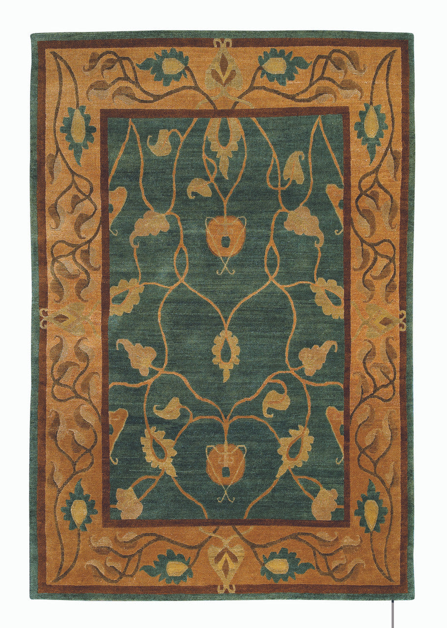 Craftsman Vineyard Green Rug