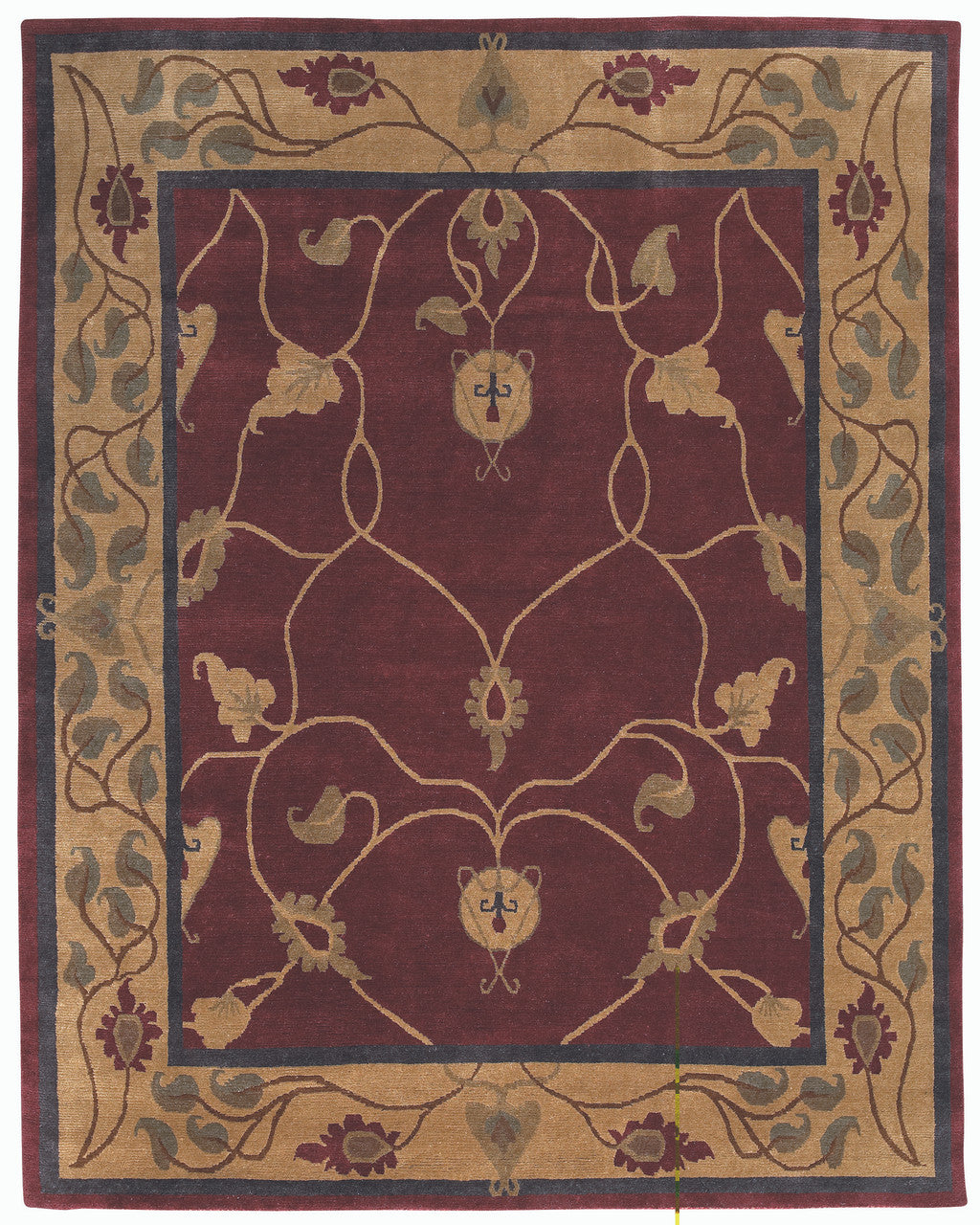 Craftsman Vineyard Paprika Rug