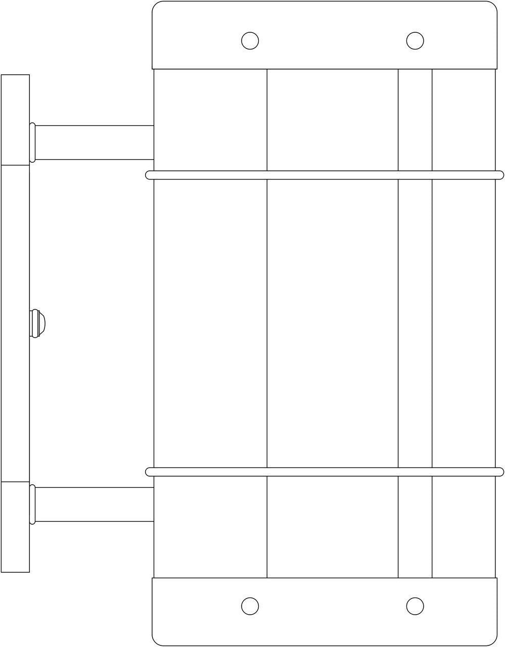 Valencia Sconce- No Roof VS-11NR