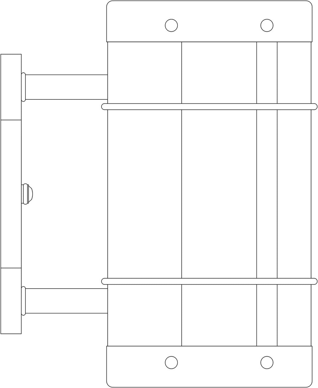 Valencia Sconce-No Roof VS-9NR