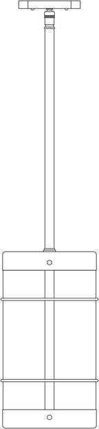 Valencia Stem Mount Pendant-No Roof VSH-11NR