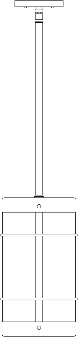 Valencia Stem Mount Pendant-No Roof VSH-11NR