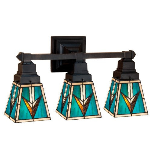 20"W Valencia Mission 3 LT Vanity Light