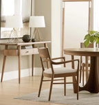 Stickley Walnut Grove Arm Fabric Chair - In Stock