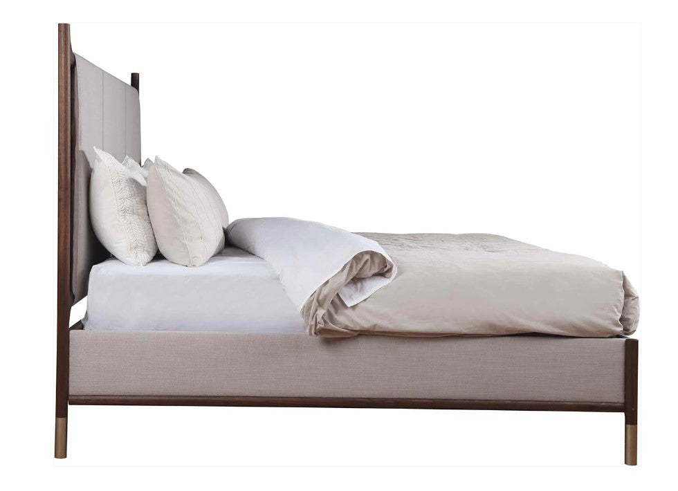 Walnut Grove Upholstered Bed by Stickley