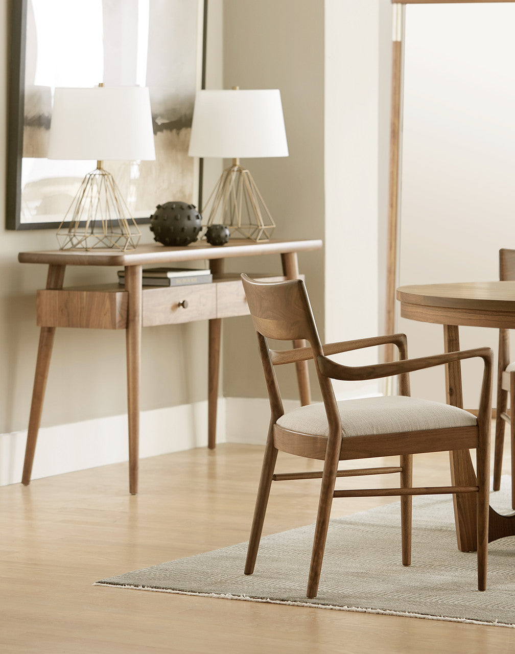 Walnut Grove Console Table by Stickley
