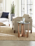 Walnut Grove Round Table Lamp by Stickley