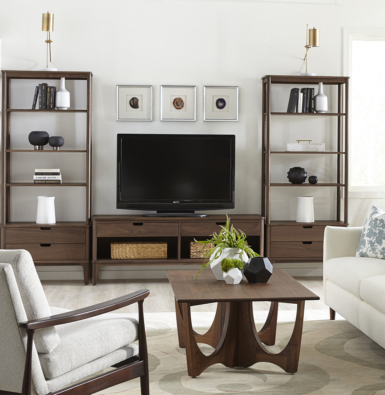 Walnut Grove Entertainment Console by Stickley