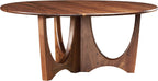 Walnut Grove Round Stickley Cocktail Table