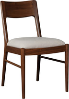 Stickley Walnut Grove Fabric Side Chair -In Stock