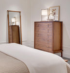 Walnut Grove Five-Drawer Tall Chest
