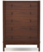 Walnut Grove Five-Drawer Tall Chest by Stickley In Stock