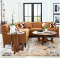 Walnut Grove Tufted-Back Corner Sectional by Stickley
