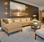 Walnut Grove Tufted-Back U-Shaped Sectional by Stickley