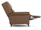 Woodlands Small Roll Arm Wall Promo Recliner with Articulating Headrest and Nails