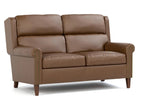 Woodlands Small Roll Arm Loveseat with Nails by Stickley - Promo