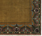 Wyndham Border Hand-Knotted Wool Rug PC-6B – Full Pattern Detail