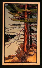 Along the Hedgerow Print