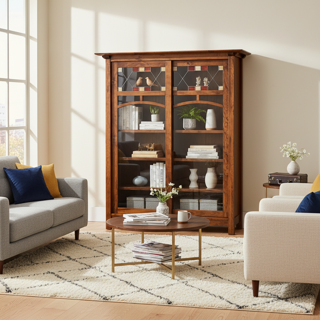 Artesa bookcase lifestyle scene