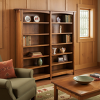 Arts and Crafts lifestyle scene featuring the bookcase