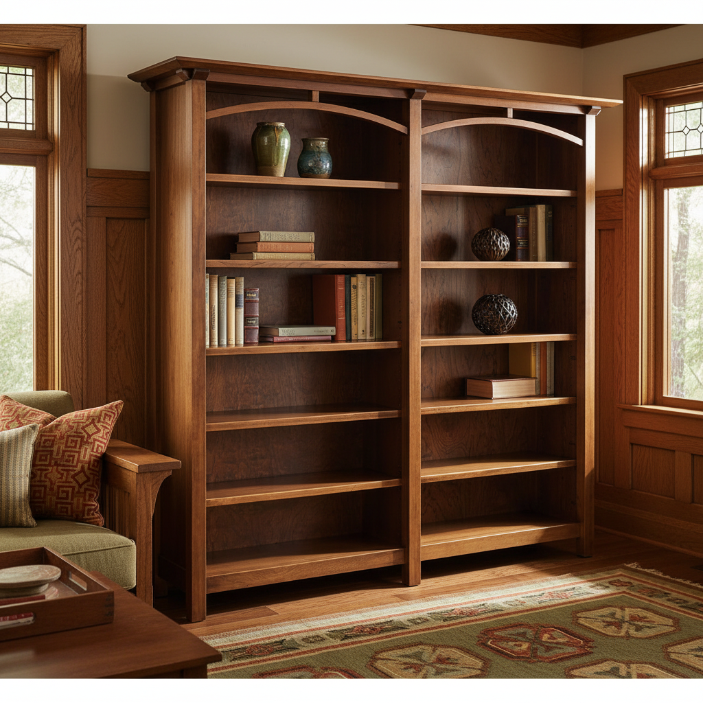 Arts and Crafts lifestyle scene featuring the furniture piece