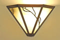 Triangular Sconce Art Nouveau Design by James Mattson