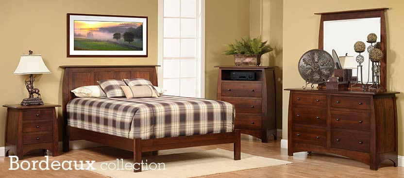 Bordeaux Panel Bed