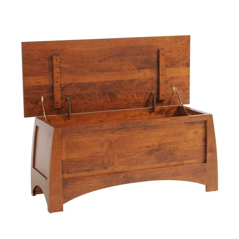 Bordeaux Blanket Chest