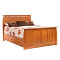 Bordeaux Panel Bed w/ Drawer Units Raised 2"