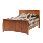 Bordeaux Panel Bed with High Footboard