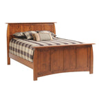 Bordeaux Panel Bed with High Footboard