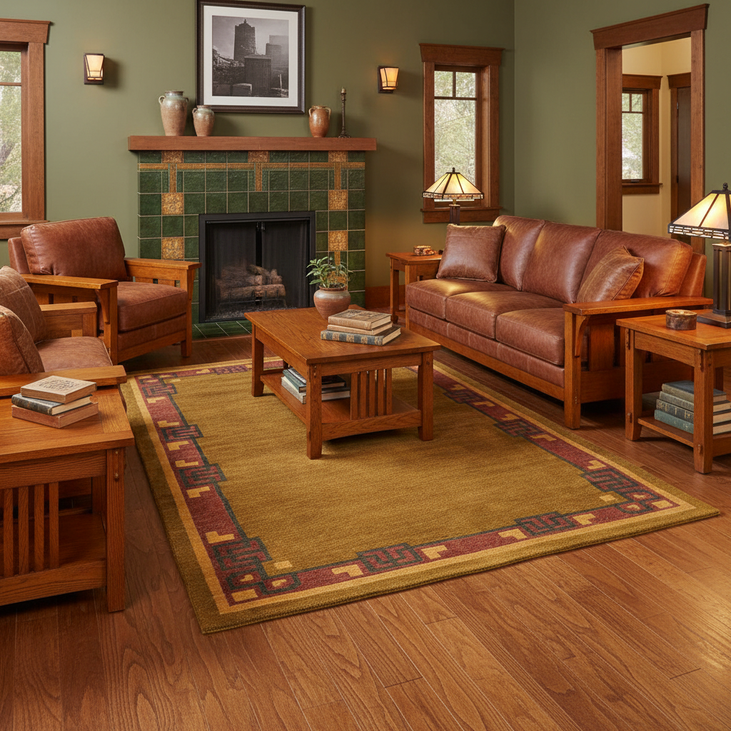 Bungalow Earth Rug Lifestyle