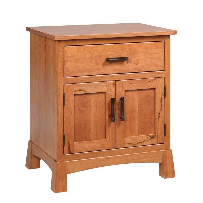 Catalina 1 Drawer 2 Door Nightstand - MBN524NS