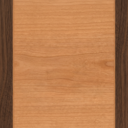 Cherry with Walnut Accents