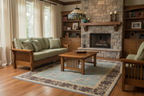 Chobi Trellis Rug Lifestyle